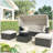 82.7'' Wide Wicker Patio Daybed with Cushions-350231032