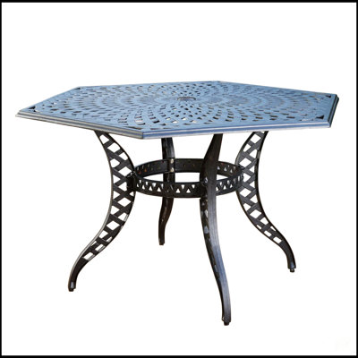 Table Cayman Arch II Mesh Hex