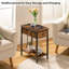 Side Table with Storage