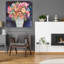 Art mural épique «Floral Beauty 6» par Cheryl Warrick, 36 po x 36 po-1715347298