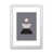 White Framed