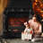 26" WiFi Infrared Quartz Electric Fireplace with Sound Crackling, Realistic Lemonwood Logs, Thermostat, Timer, 1500W-919825572