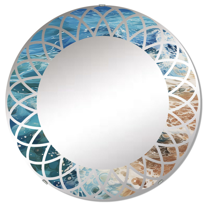 Eytel - Miroir mural rond, 32 po x 32 po