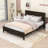 Wood Platform Bed with Slats-1154486799-1154486798