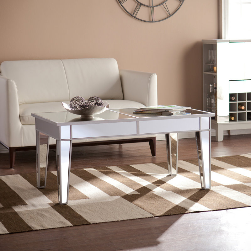 Table de cocktail en miroir Mirage