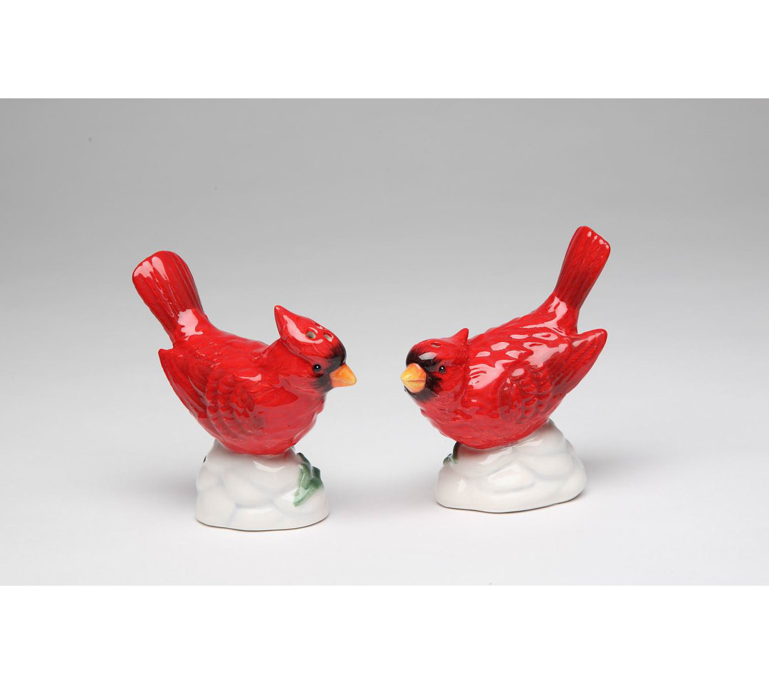 The Holiday Aisle Dietz Cardinals Salt & Pepper Shaker Set The Holiday Aisle®