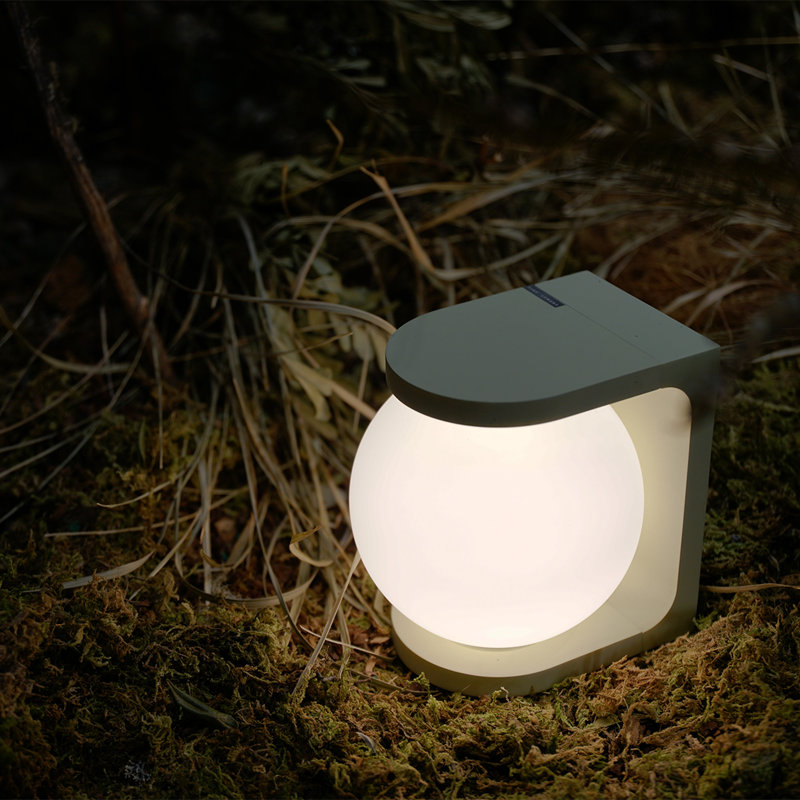 Lampe de table Plat - Vert, Vert