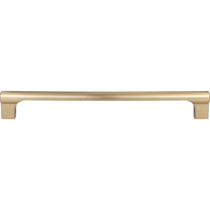 Whittier 18" Center to Center Appliance Pull, Warm Brass, 12"