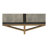 Sideboard, Solid Wood Frame, Vegan Leather