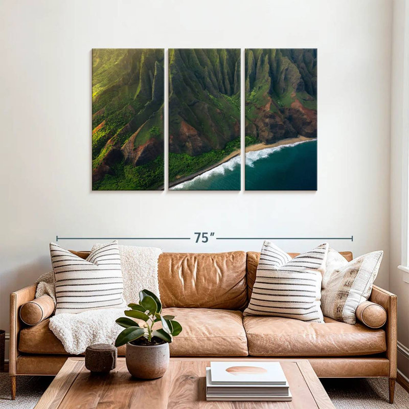 Gillard Kauai Na Pali Coast, H 36 po x l 57 po