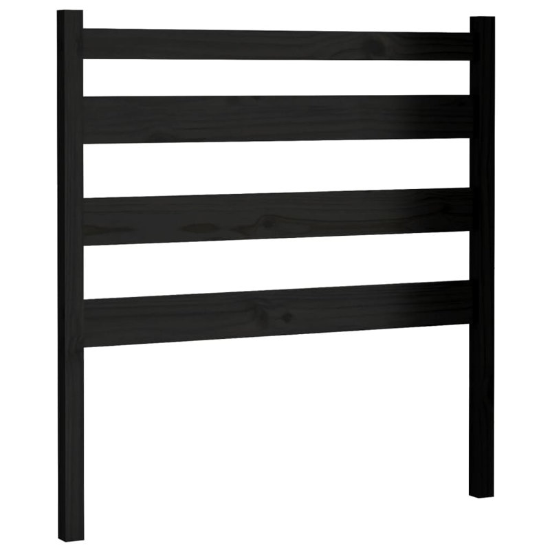 Merrifield Solid Wood Slat Headboard, 100 x 96cm, Black