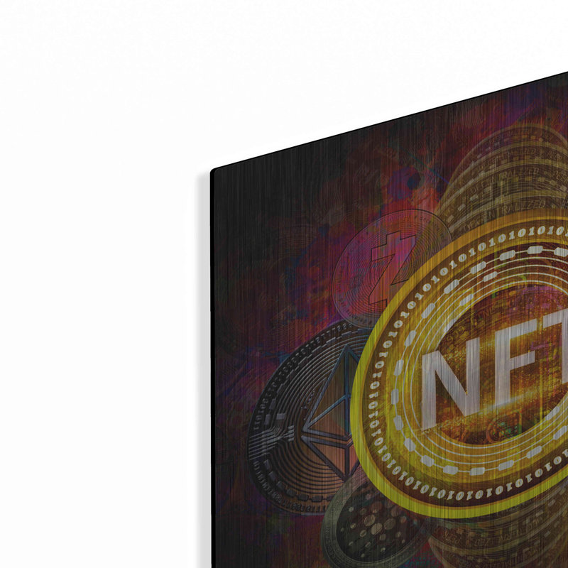 «Crypto Pyramid Nft» par Epic Portfo «Crypto Pyramid Nft» par Valentyn Artemenko, H 12 po x l 12 po
