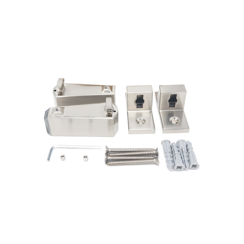 Tringle à rideau de douche 62 po, Nickel brossé