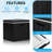 Winado 165 Quarts Ice Chest in Black
