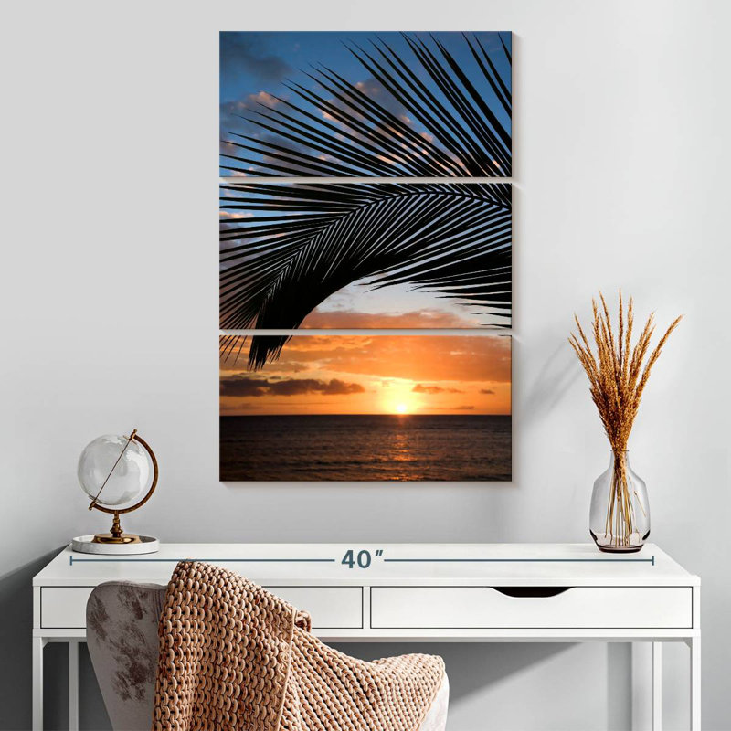Harnek Sunset At Maui Beach, 32" H x 20" W