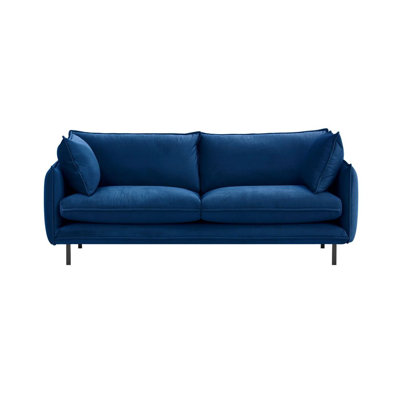 Neshay 3 Seater Velvet Sofa