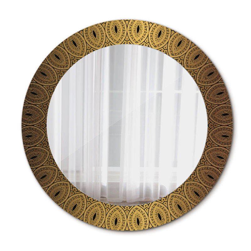 Huldar Glass Flat Wall Mirror