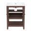 Meuble-lavabo 24 po avec lavabo en céramique-519092128
