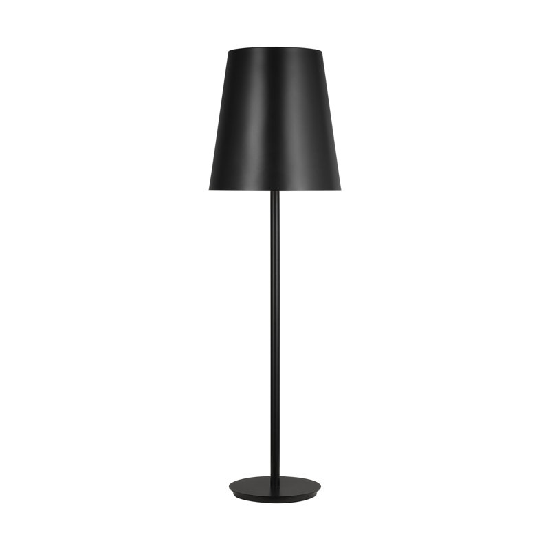 Nevis Outdoor Large Floor Lamp, Black