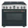 Café™ 36" Brushed Stainless Handle & Knob Set for Pro Range and Rangetop