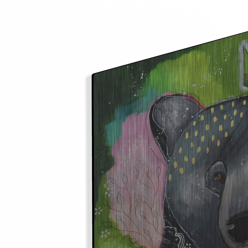 «A Curious Companion» par The Secret Hermit, H 24 po x l 24 po