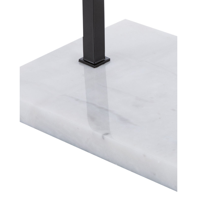 Cloister Arched Floor Lamp, Oil Rubbed Bronze/White