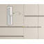 Garde-robe blanche simple et moderne