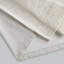Paire de rideaux de fenêtre 100% polyester 52 x 84 po Luna White-129020589