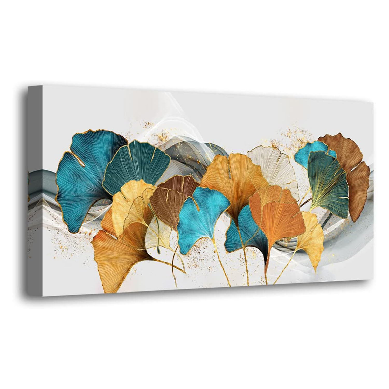 Latitude Run® Botanical Wall Art Prints Floral Artwork Colorful Leaf ...