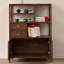 Chinese style solid wood display bookcase