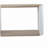 High Gloss Sofa Table with Bottom Shelf