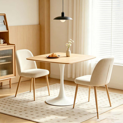 42 Inch Square Tulip Dining Table
