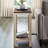 Emmie A-Frame End Table with Lower Shelf-568934149