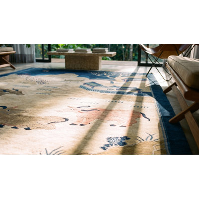 Tapis chinois antique antique