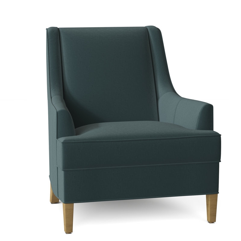 Fauteuil en cuir fleur 30,5 po Chapman, 1183 Colombe, Noisette