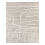 Jaipur Living Madaya Hand-Knotted Abstract Cream/ Tan Area Rug