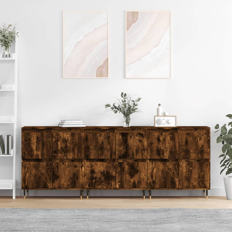 Nayonna 180cm Sideboard, Smoked Oak