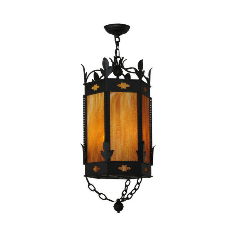 Luminaire suspendu géométrique 3 lumières Valhalla, Grain de café, Teinte thé