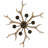 Donita 6-Heads Retro Antler Resin Chandelier