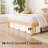 12" Solid Wood Platform Bed, Heavy Duty Metal Leg Support To 1500lbs, Natural Bamboo Material, Easy Assembly-488950744