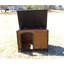 Niche en bois pour chien