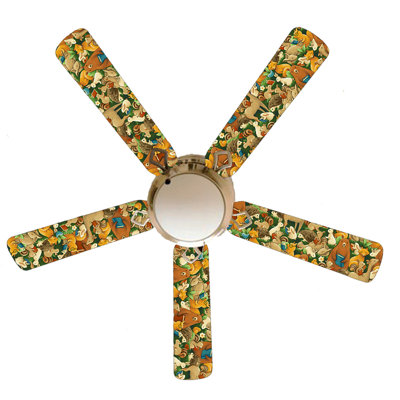 52'' Ceiling Fan with Light Kit