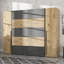Debarr 4 Door Wardrobe-114011905-114011906