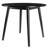 Conell 36" Round Drop Leaf Table Black Finish