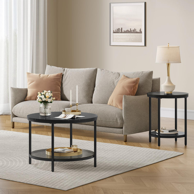 Coffee Table, Black, Black
