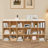 3-Tier Storage Shelf Bookcase Rectangular Storage Cabinet Display Cabinet With 18 Compartments-920348585