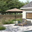 Parasol de patio à inclinaison automatique l 10 pi Kelton -33048774