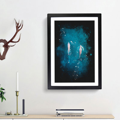 Dolphins Heading North - Framed Print