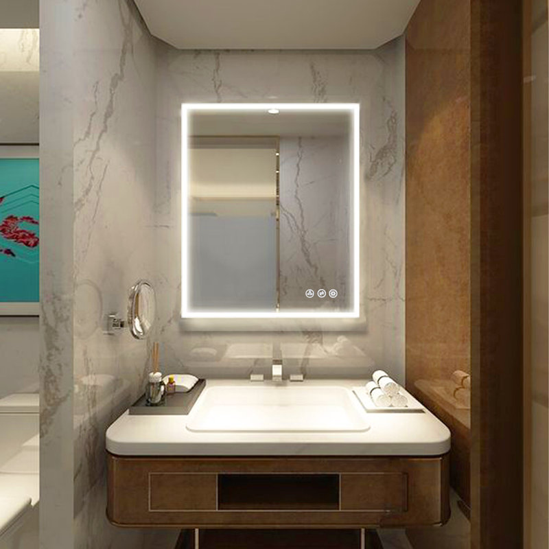 Miroir de salle de bain mural Ibanez, 36 po x 30 po