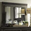 Ensemble de lit, commode et miroir, chambre à coucher avec commode Lexee-103534877